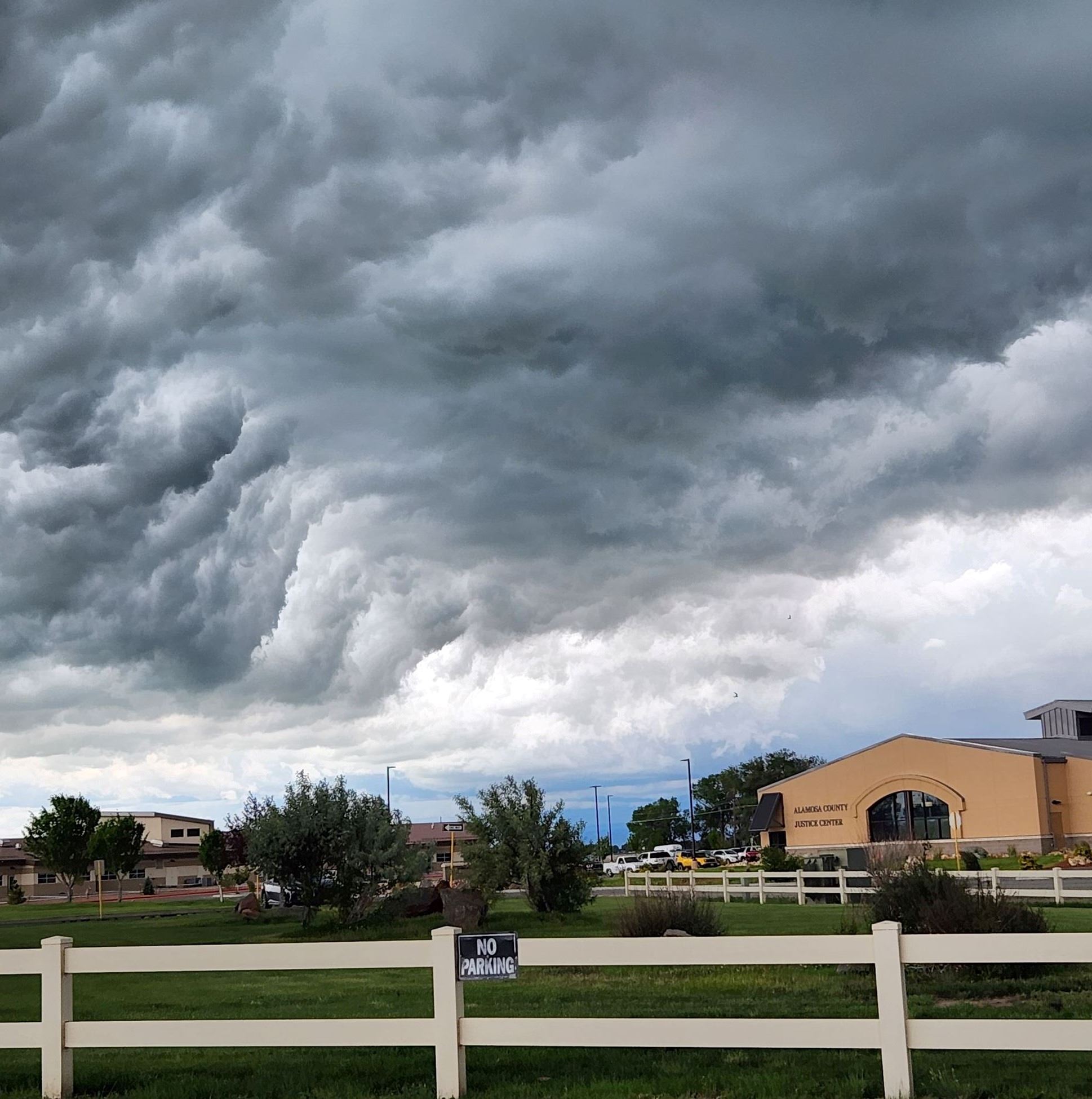 Clouds Over Courthouse